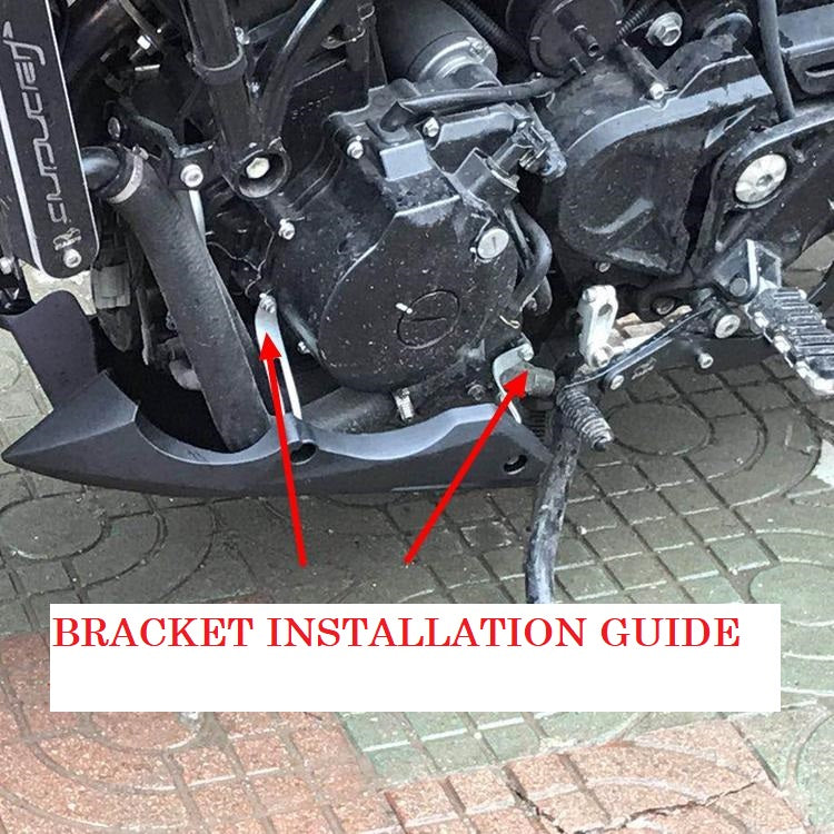BENELLI LEONCINO 500 SKID PLATE/ BELLY PAN