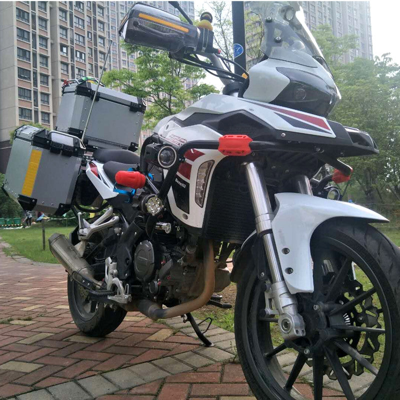 Benelli TRK 251 crash bar with/ without slider head
