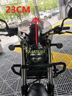 HONDA REBEL 500 CUSTOM WINDSHIELD