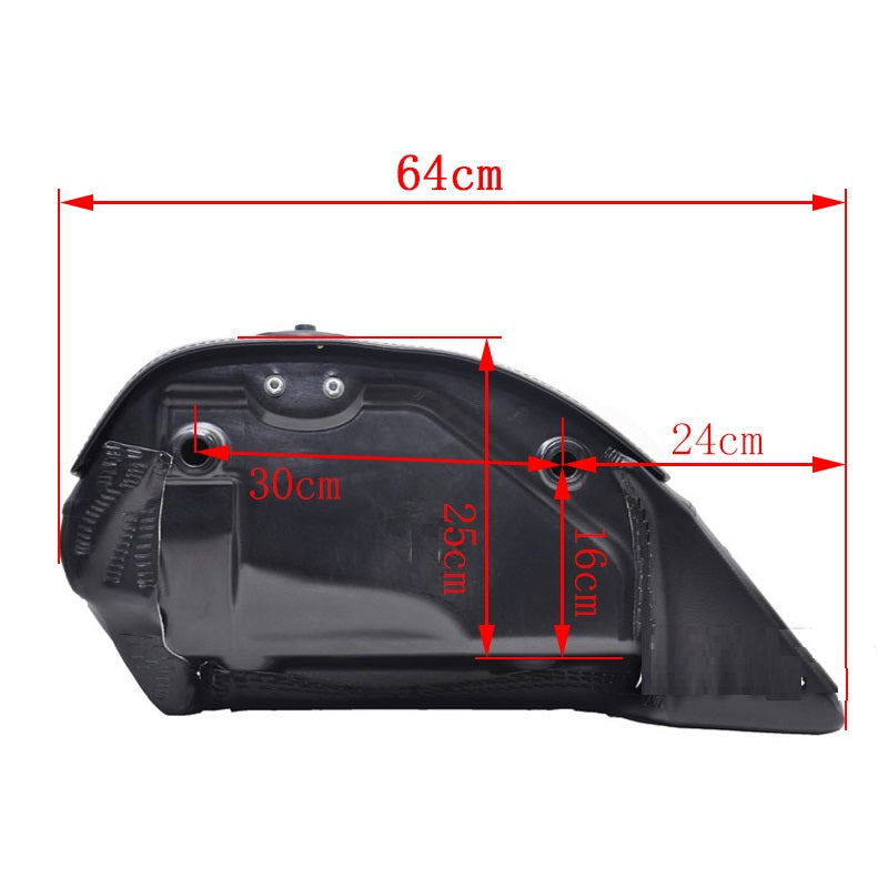 Kawasaki vulcan s/ vulcan 900 hard saddle bag