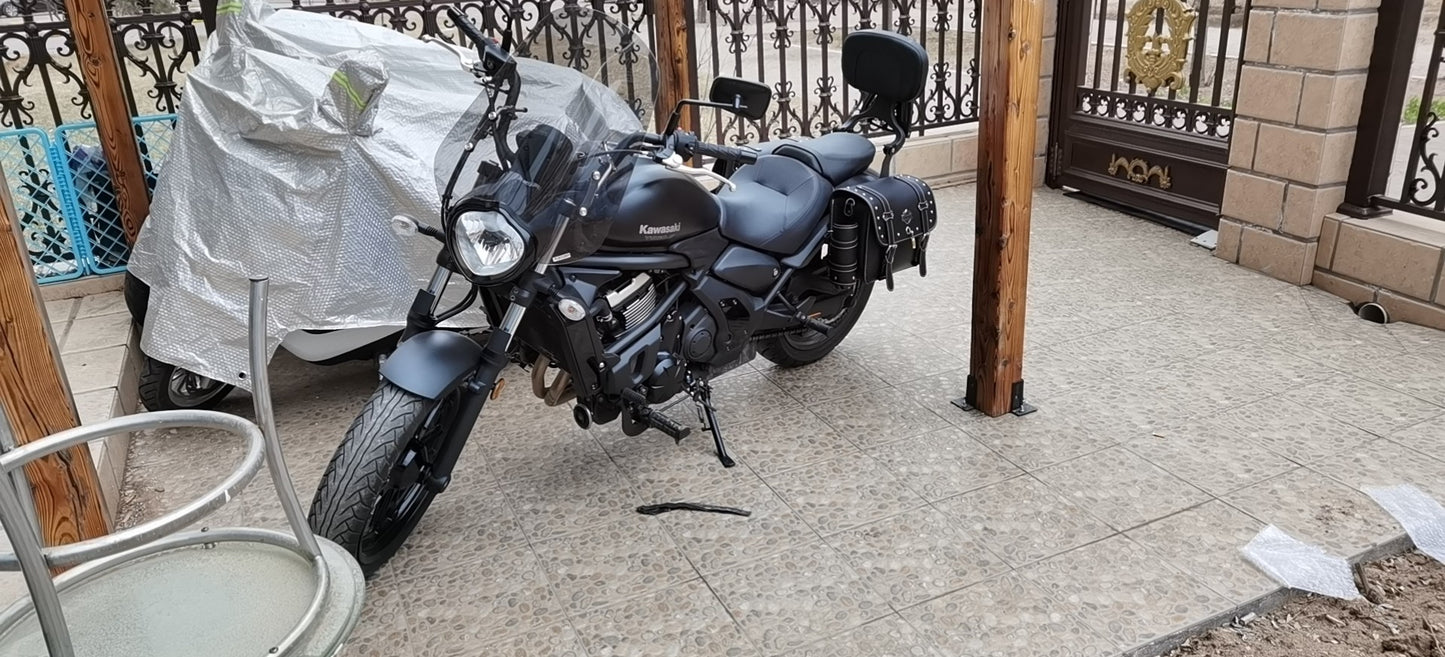 Kawasaki Vulcan s Foldable & adjustable backrest