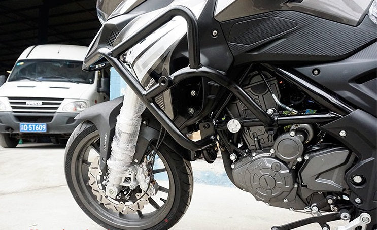 Benelli TRK 251 crash bar with/ without slider head