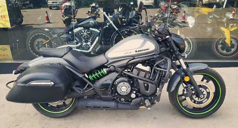 Kawasaki vulcan s/ vulcan 900 hard saddle bag