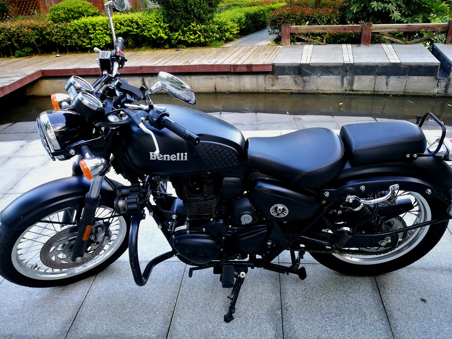 BENELLI IMPERIALE 400 REAR SHOCK ABSORBER(REDUCE STIFFNESS & LOWER YOUR SEAT )