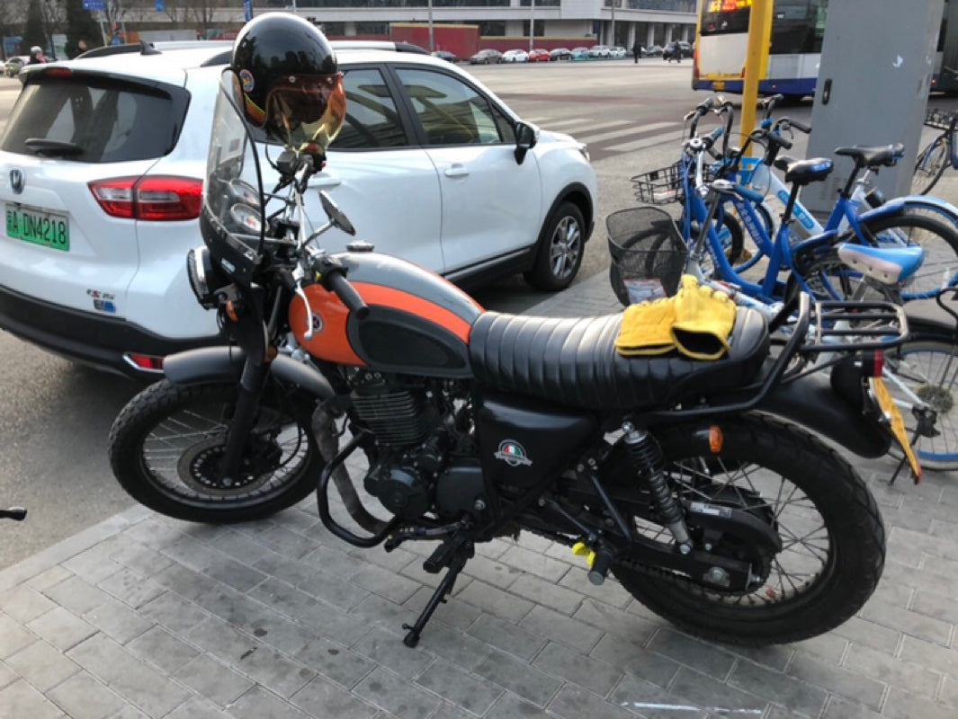 CMC XY400 luggage rack/ backrest