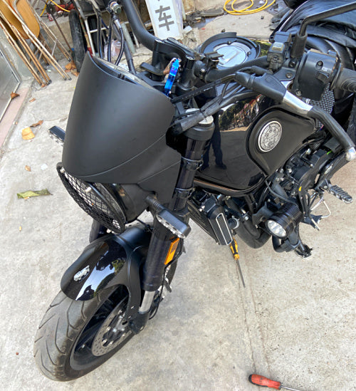 [Original] BENELLI LEONCINO 250 SMALL WINDSHIELD