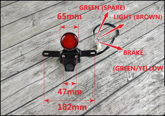 CMC XY400 backlight brake signal LED light