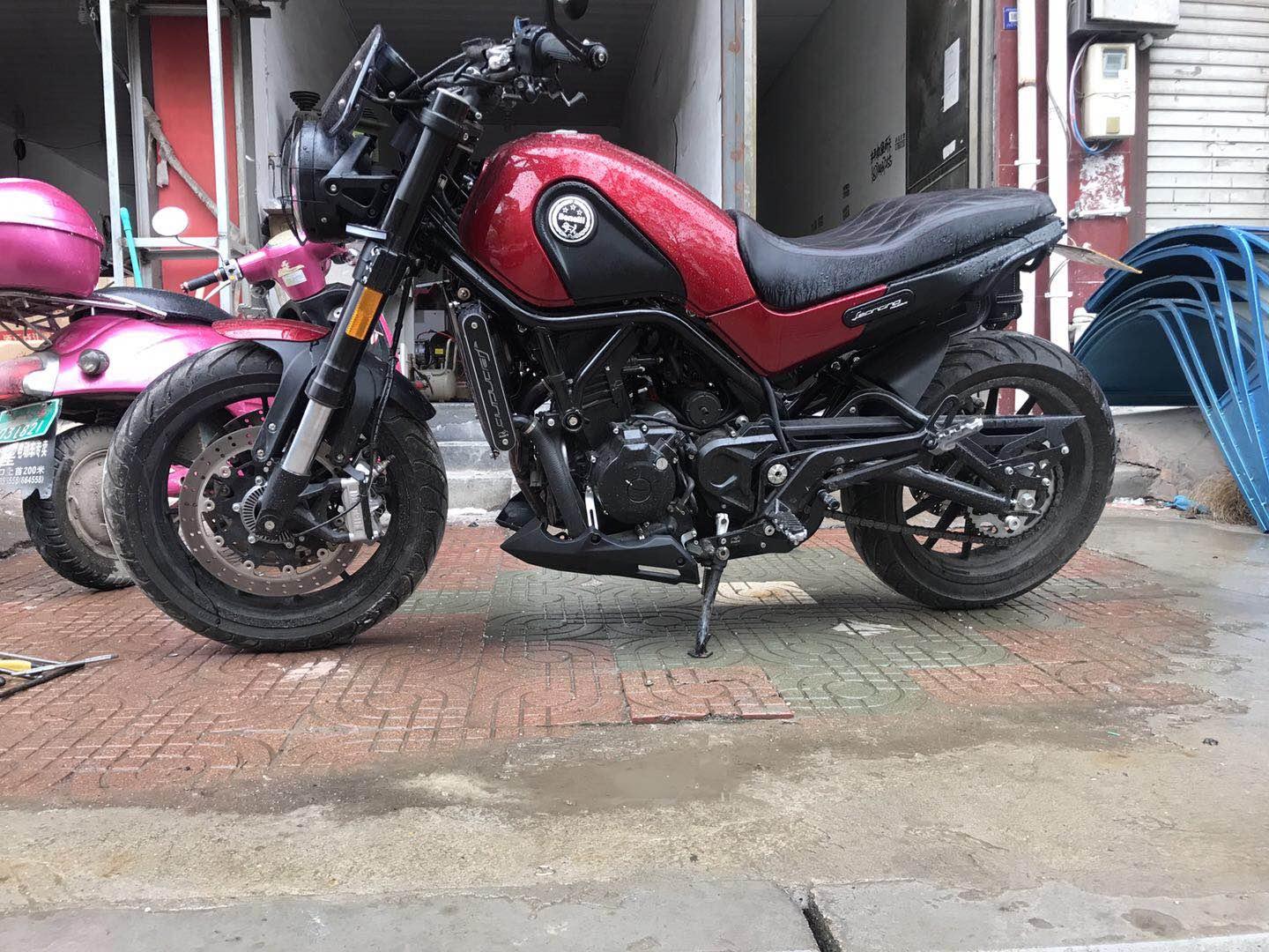 BENELLI LEONCINO 500 SKID PLATE/ BELLY PAN