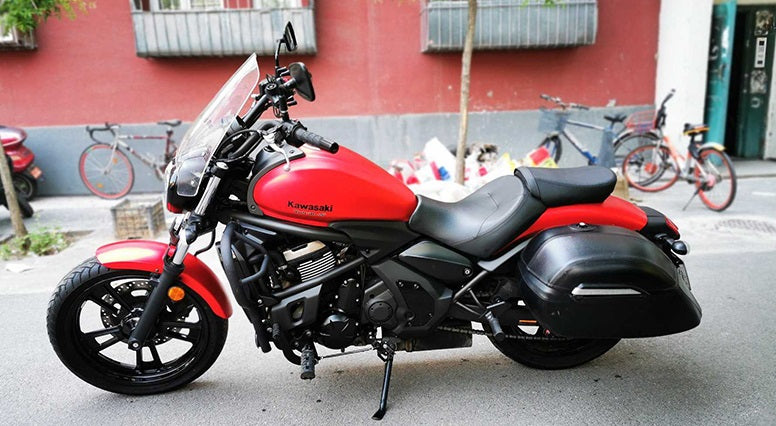 Kawasaki vulcan s/ vulcan 900 hard saddle bag