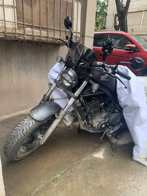 HONDA REBEL 500 CUSTOM WINDSHIELD
