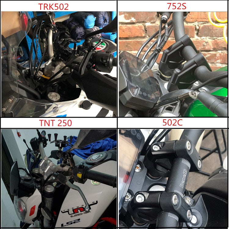 BENELLI HANDLER BAR RISER TRK502/TRK251//LEONCINO 500/TNT250/502C/752S/TNT300/TNT600