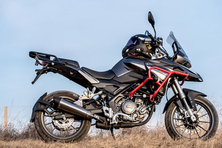 Benelli TRK 251 crash bar with/ without slider head