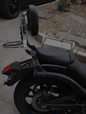 Kawasaki Vulcan s Foldable & adjustable backrest