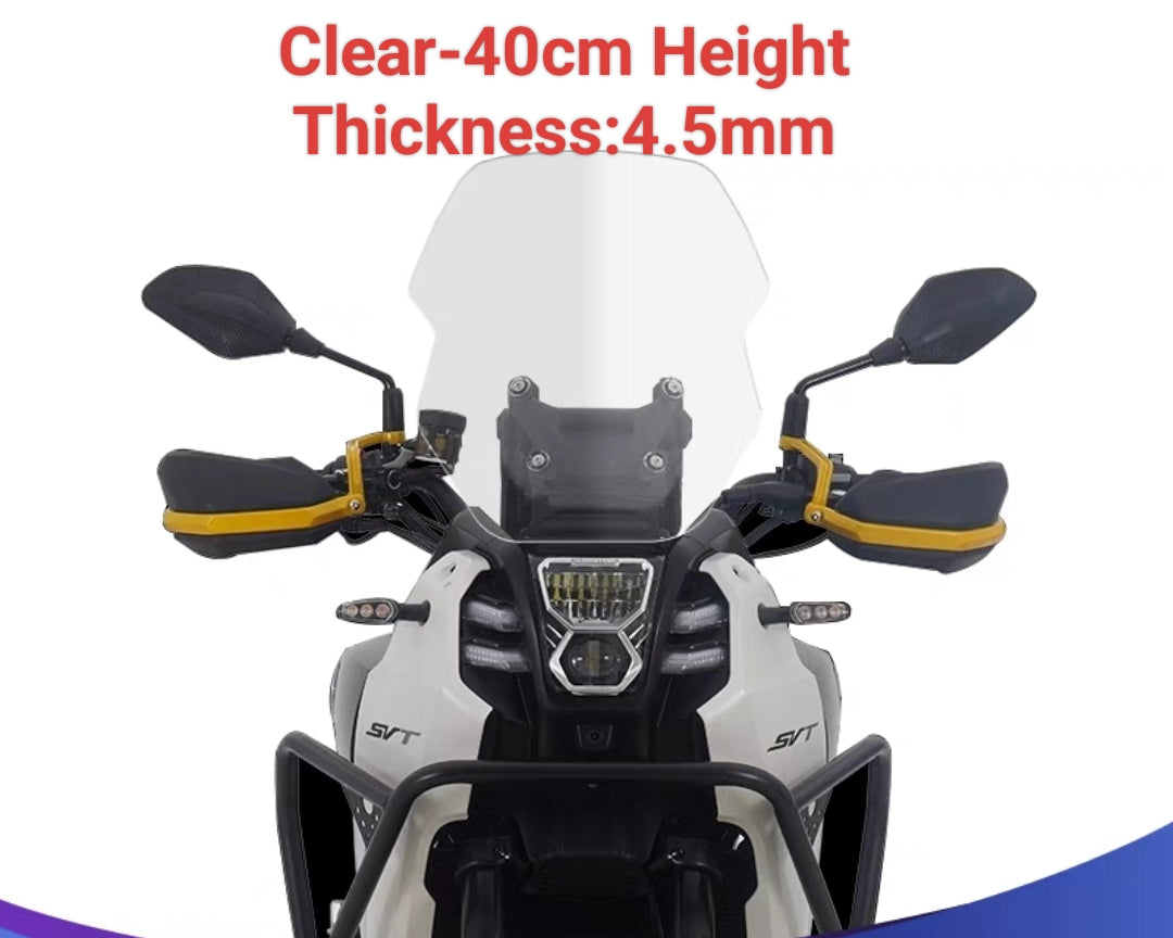 QJMOTO SVT 650x Windshield