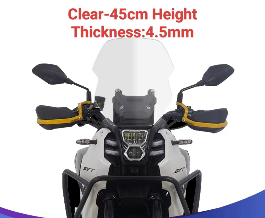 QJMOTO SVT 650x Windshield
