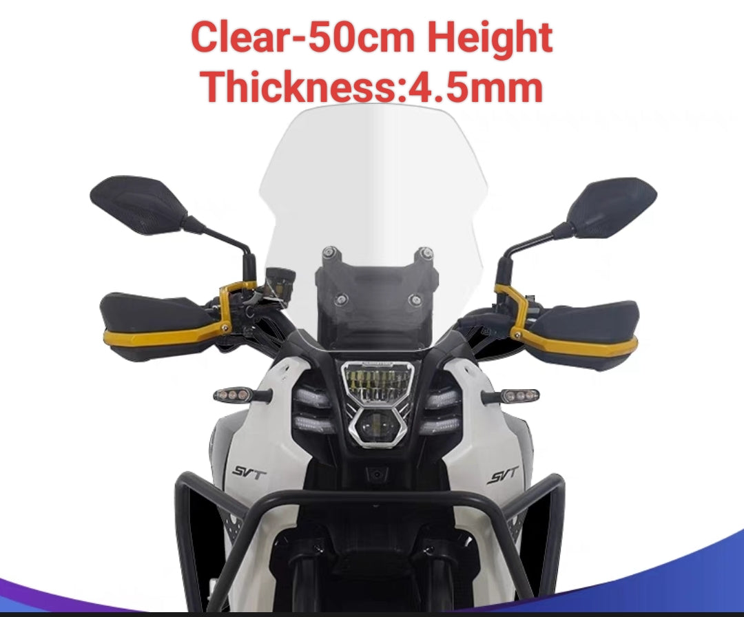 QJMOTO SVT 650x Windshield