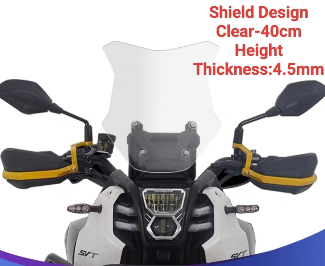 QJMOTO SVT 650x Windshield