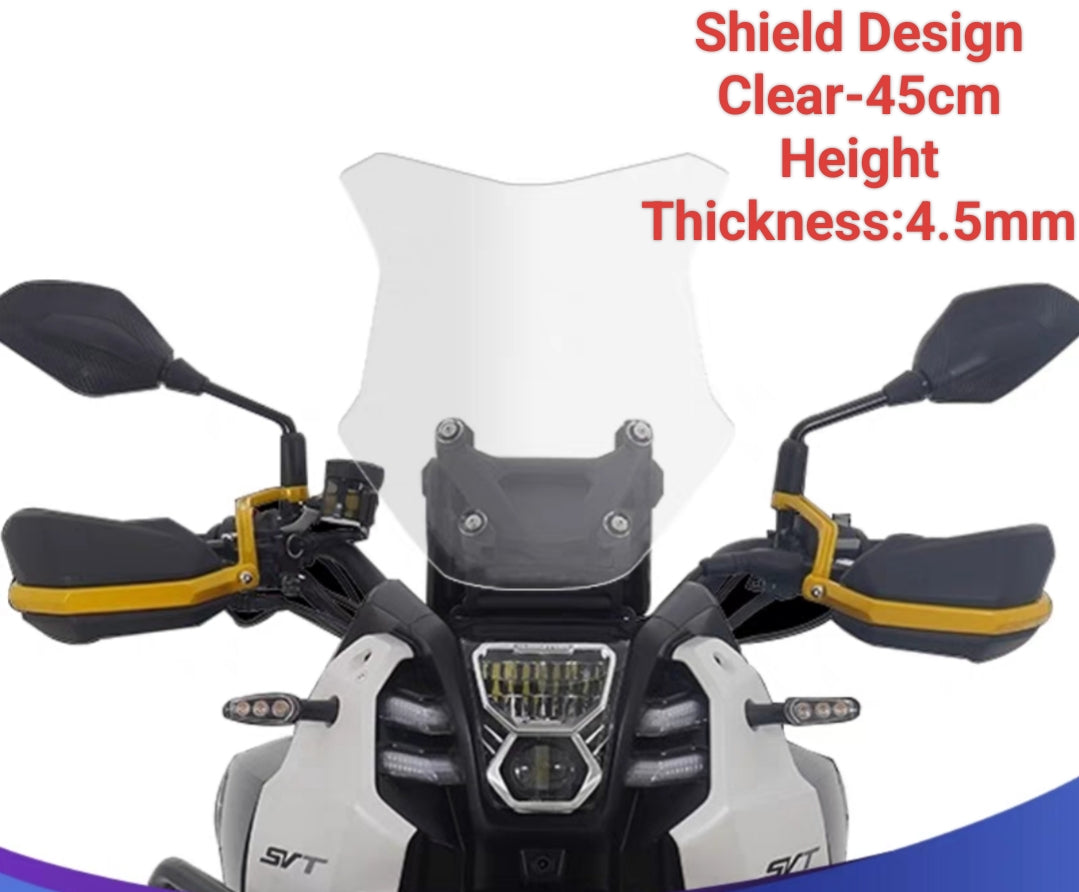 QJMOTO SVT 650x Windshield