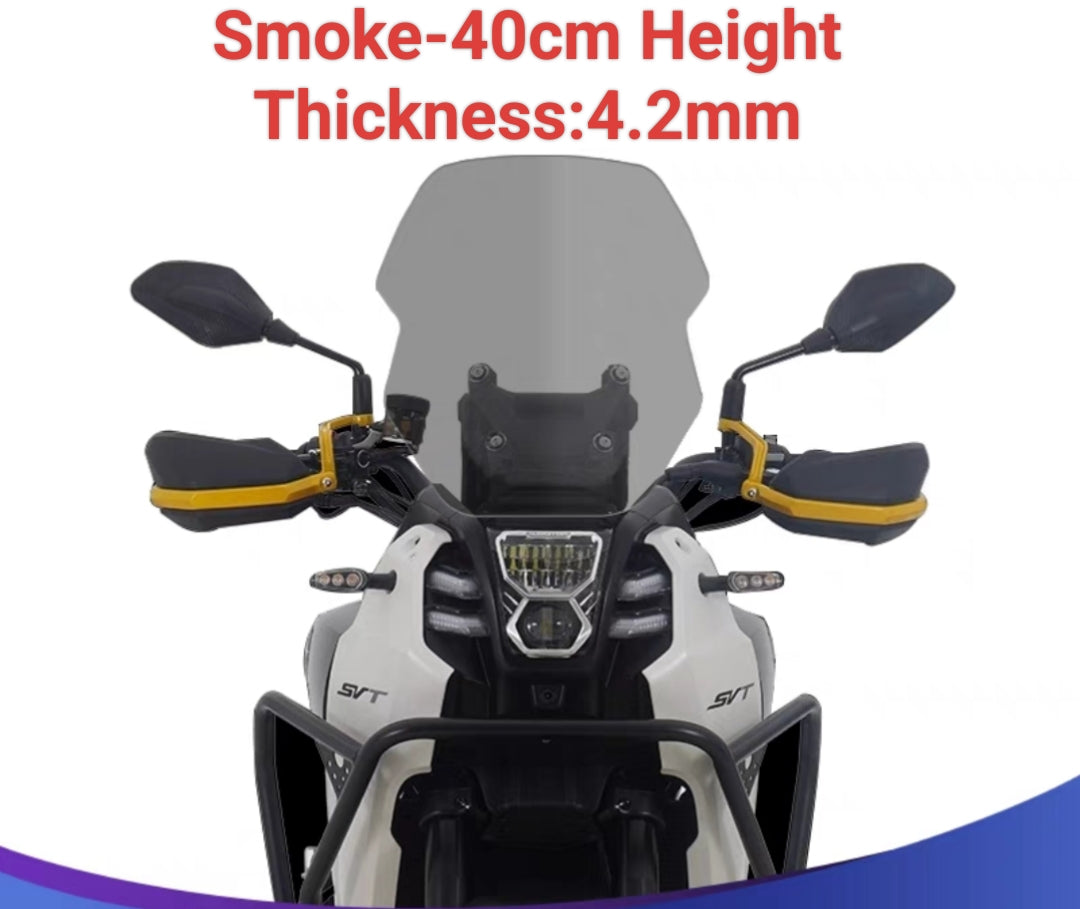 QJMOTO SVT 650x Windshield