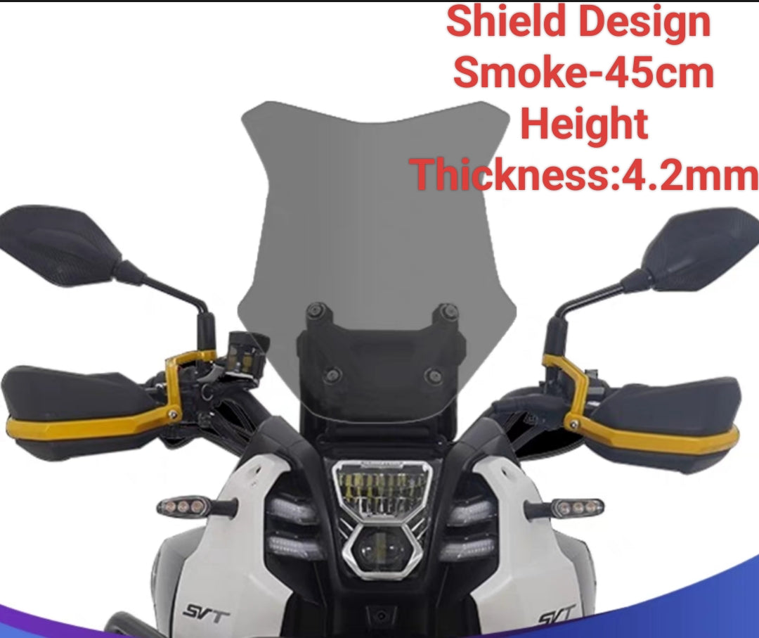 QJMOTO SVT 650x Windshield