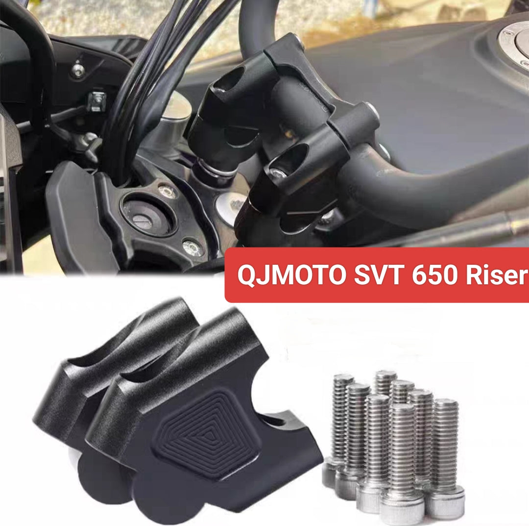 QJMOTO SVT 650x/SRT800 handlebar Riser