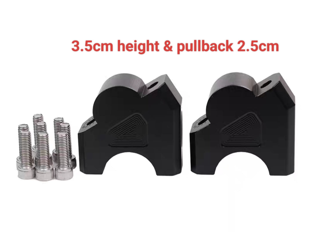 QJMOTO SVT 650x/SRT800 handlebar Riser