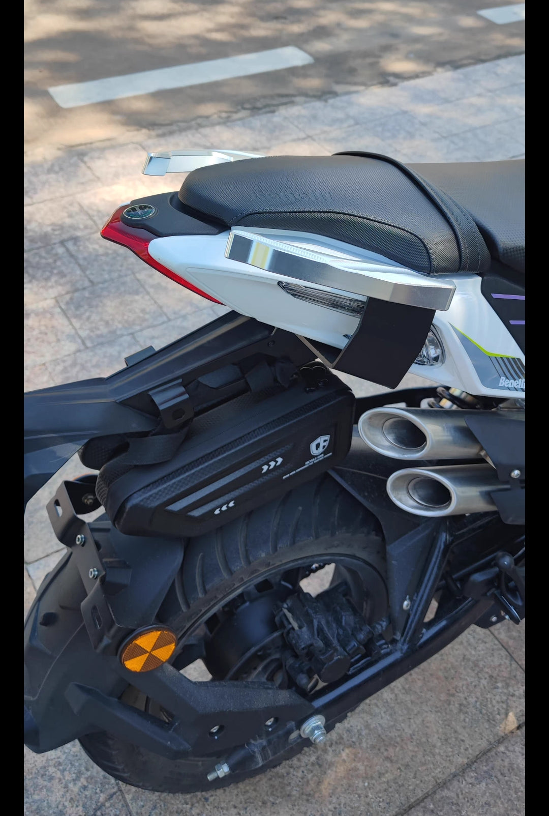 BENELLI TNT 135 REAR SEAT GRAB BAR