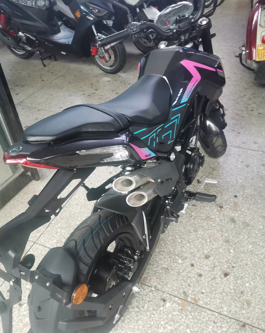 BENELLI TNT 135 REAR SEAT GRAB BAR