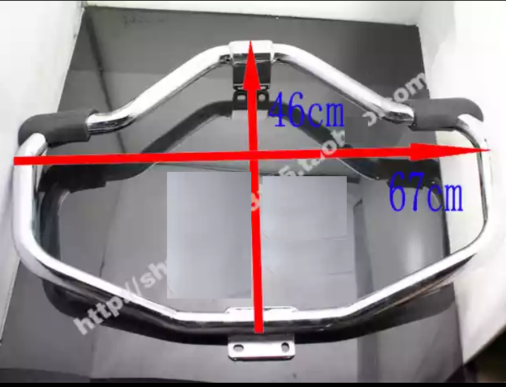 Harley sportster 883/48/72/1200 Mustache crashbar