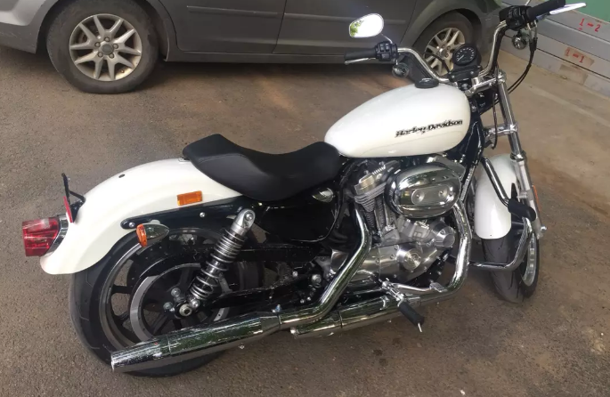 Harley sportster 883/48/72/1200 Mustache crashbar