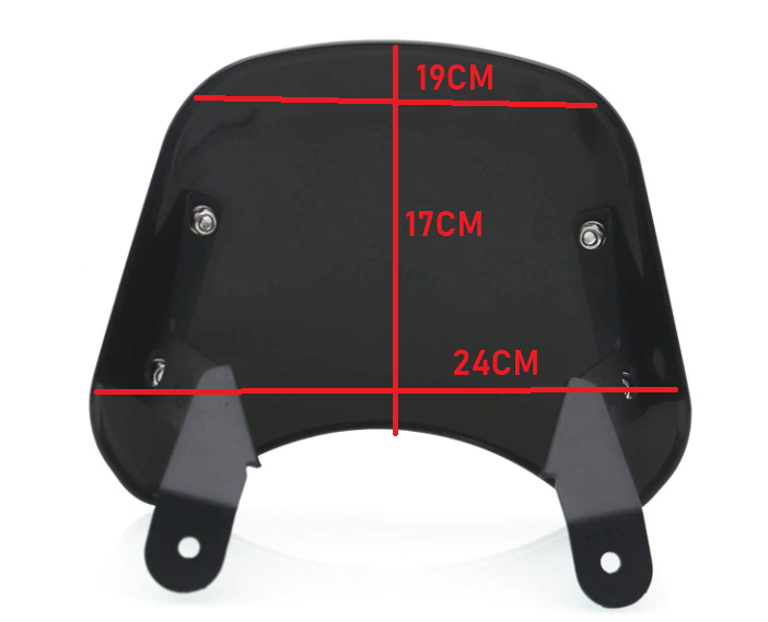 [Original] BENELLI LEONCINO 250 SMALL WINDSHIELD