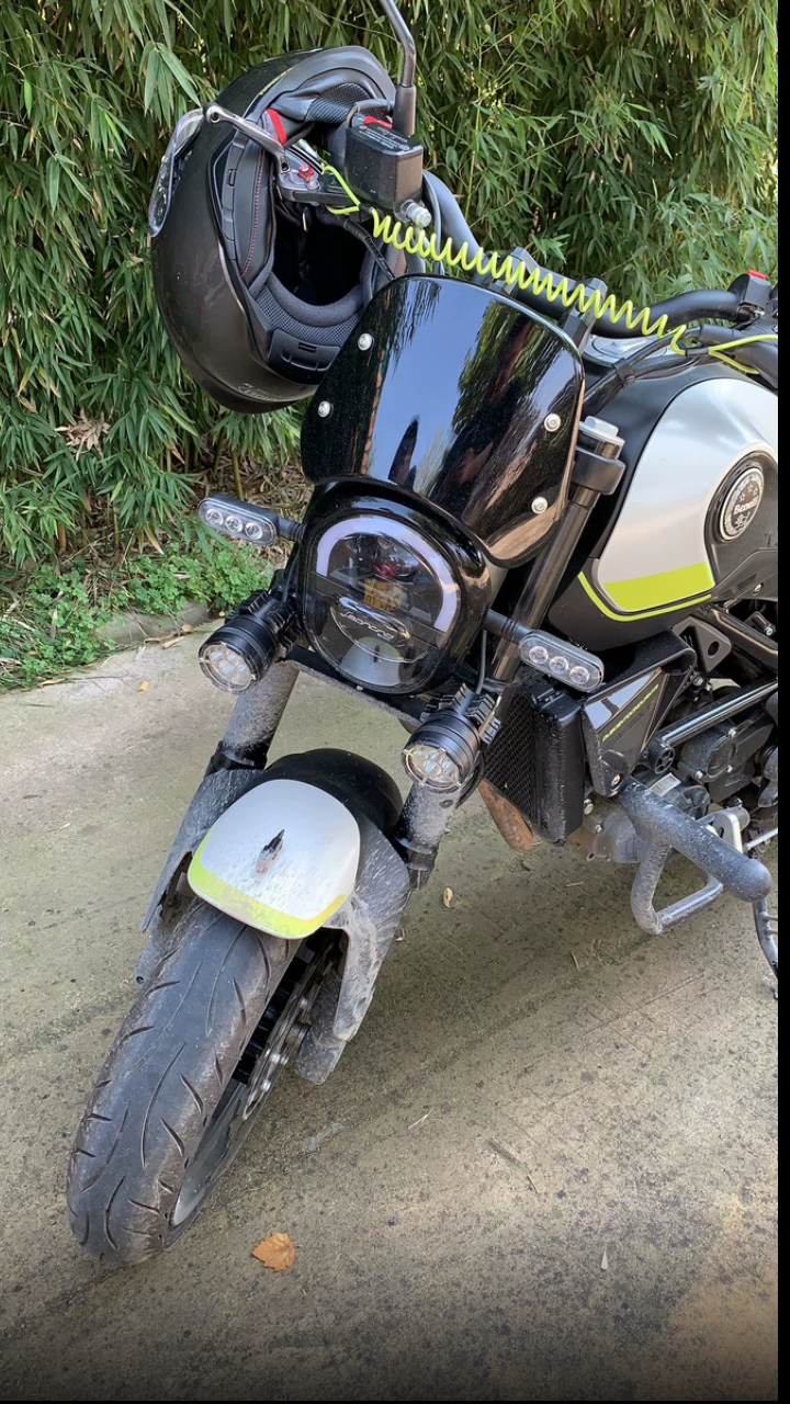 [Original] BENELLI LEONCINO 250 SMALL WINDSHIELD