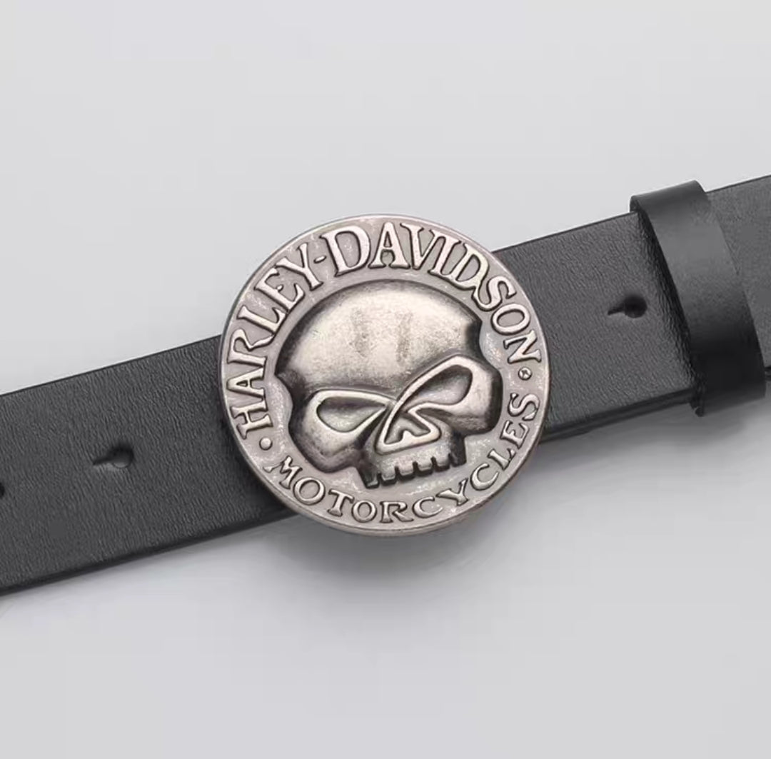 Harley Skull buckle + belt