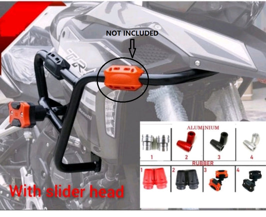 Benelli TRK 251 crash bar with/ without slider head