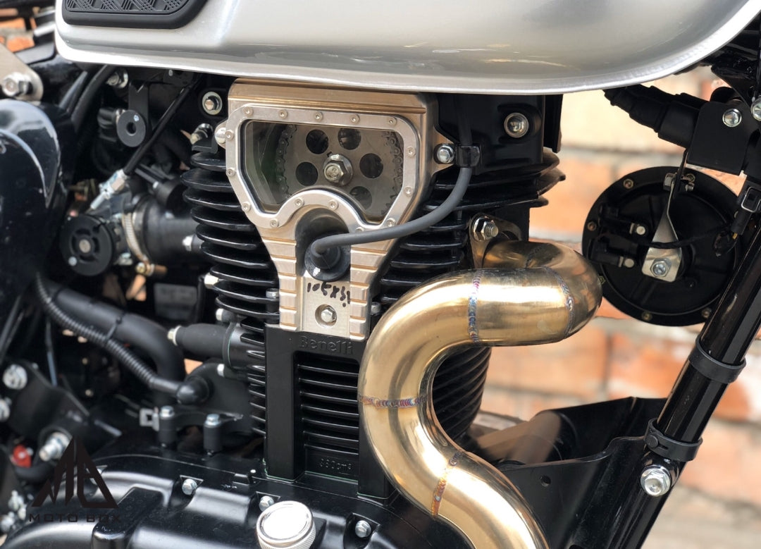 Benelli Imperiale 400 Engine see through cover