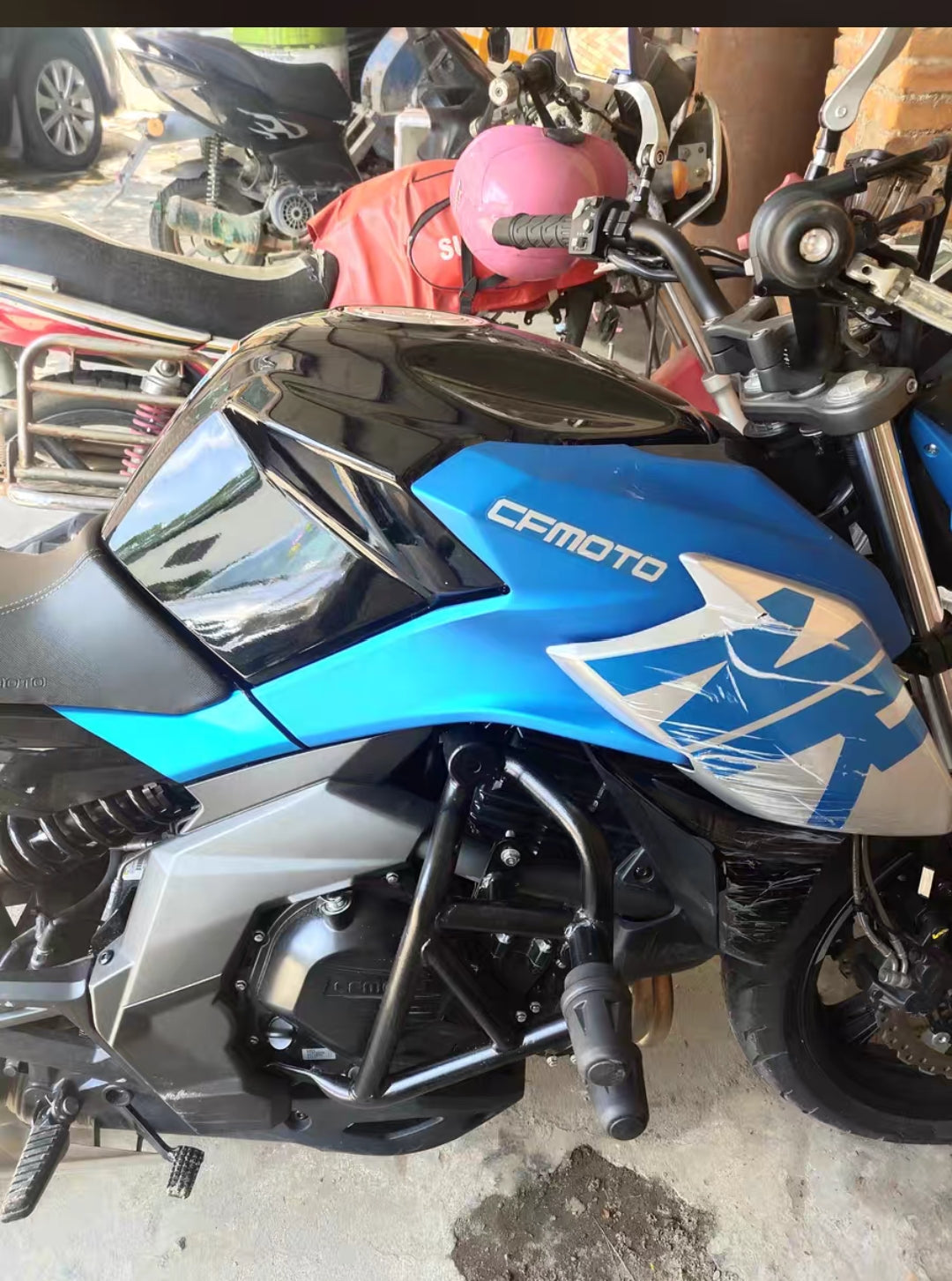 Cfmoto 400nk/650nk crashbar