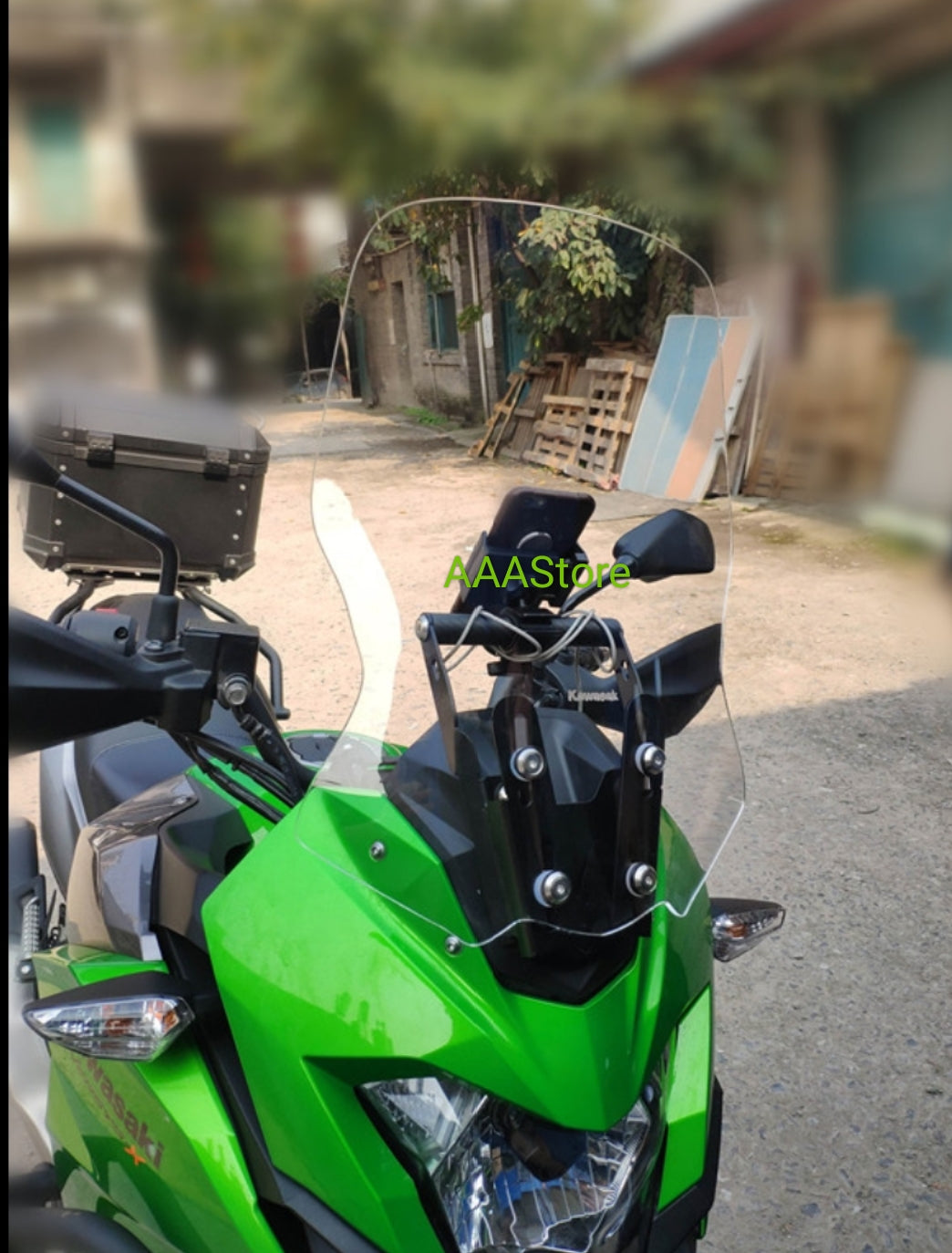KAWASAKI VERSYS 250 WINDSHIELD(add 10/15/20cm higher