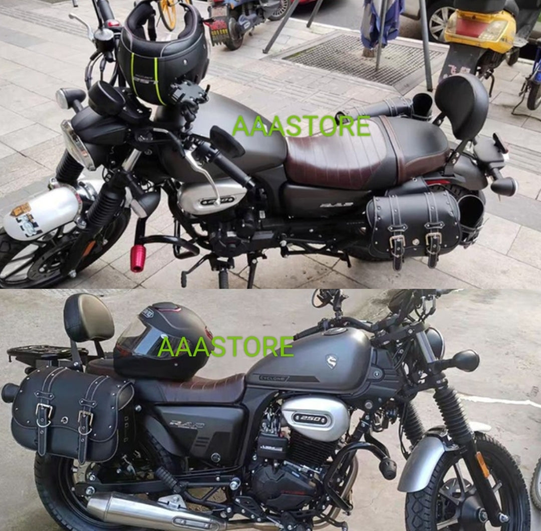 KTNS RA2 quick release/throw-over saddlebags