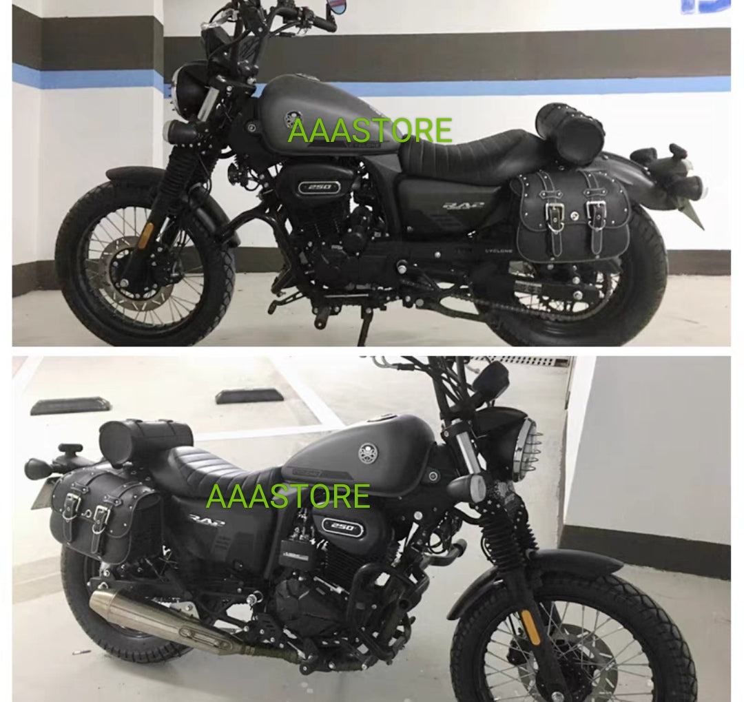 KTNS RA2 quick release/throw-over saddlebags