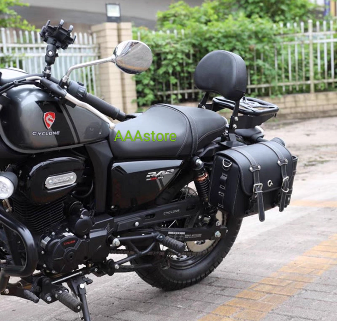 KTNS RA2 quick release/throw-over saddlebags