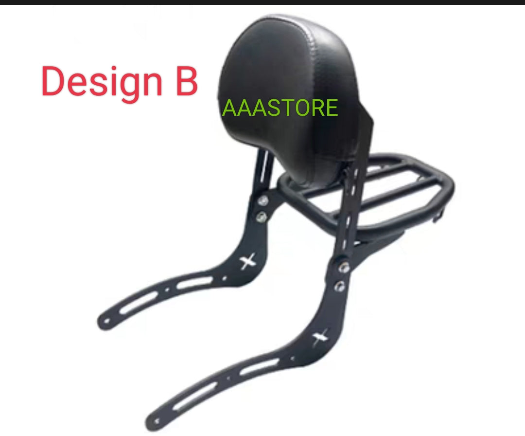 Honda Rebel 500 backrest & rack