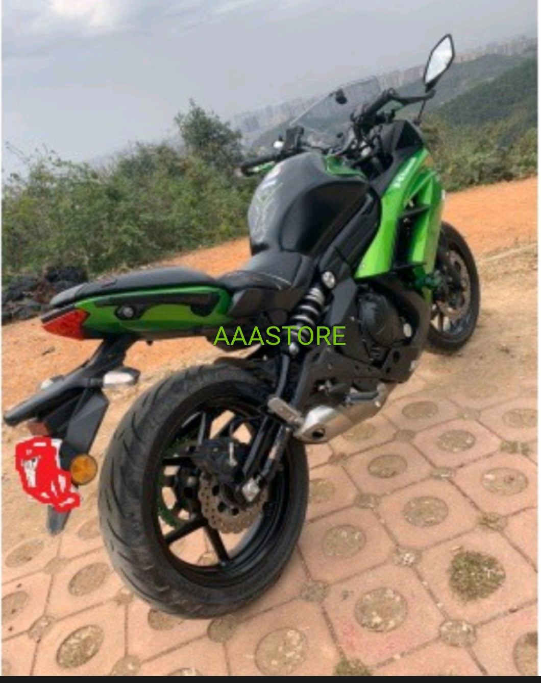 Kawasaki Er6n /Er6F frame slider/Radiator cover