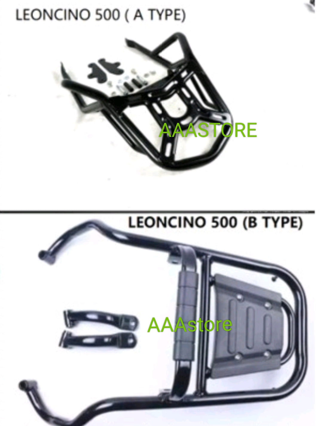 Benelli Leoncino 500/250 luggage rack/ backrest