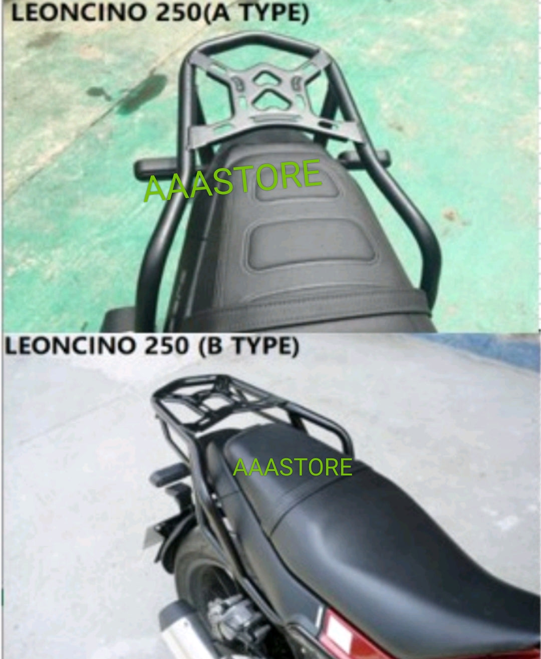 Benelli Leoncino 500/250 luggage rack/ backrest