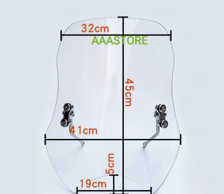 Zontes ZT155G CUSTOM MADE WINDSHIELD