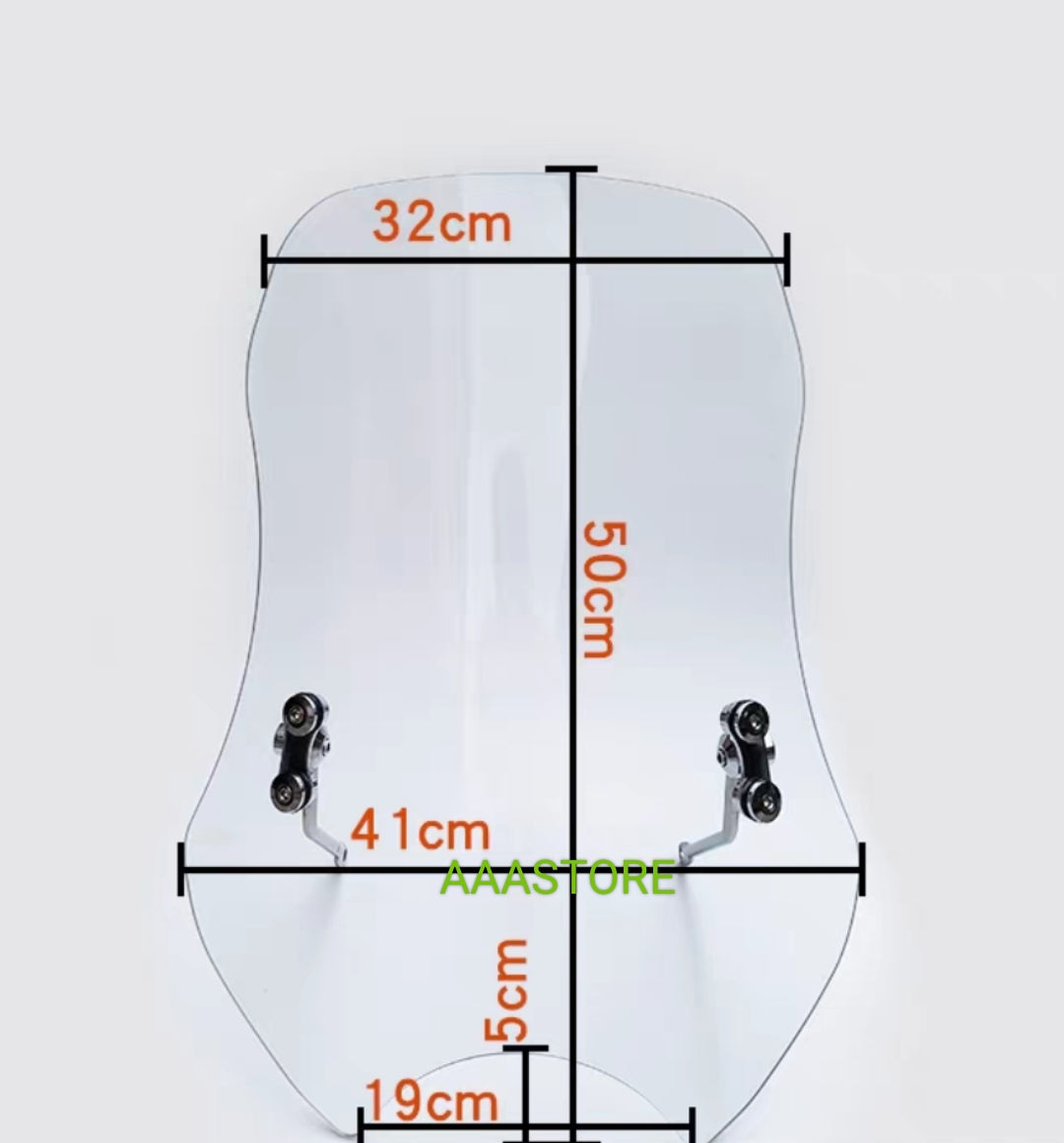 Zontes ZT155G CUSTOM MADE WINDSHIELD