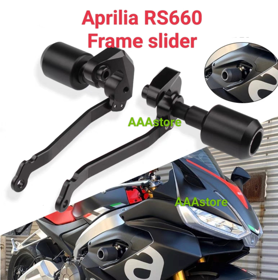 APRILIA RS660 FRAME SLIDER & ACCESSORIES