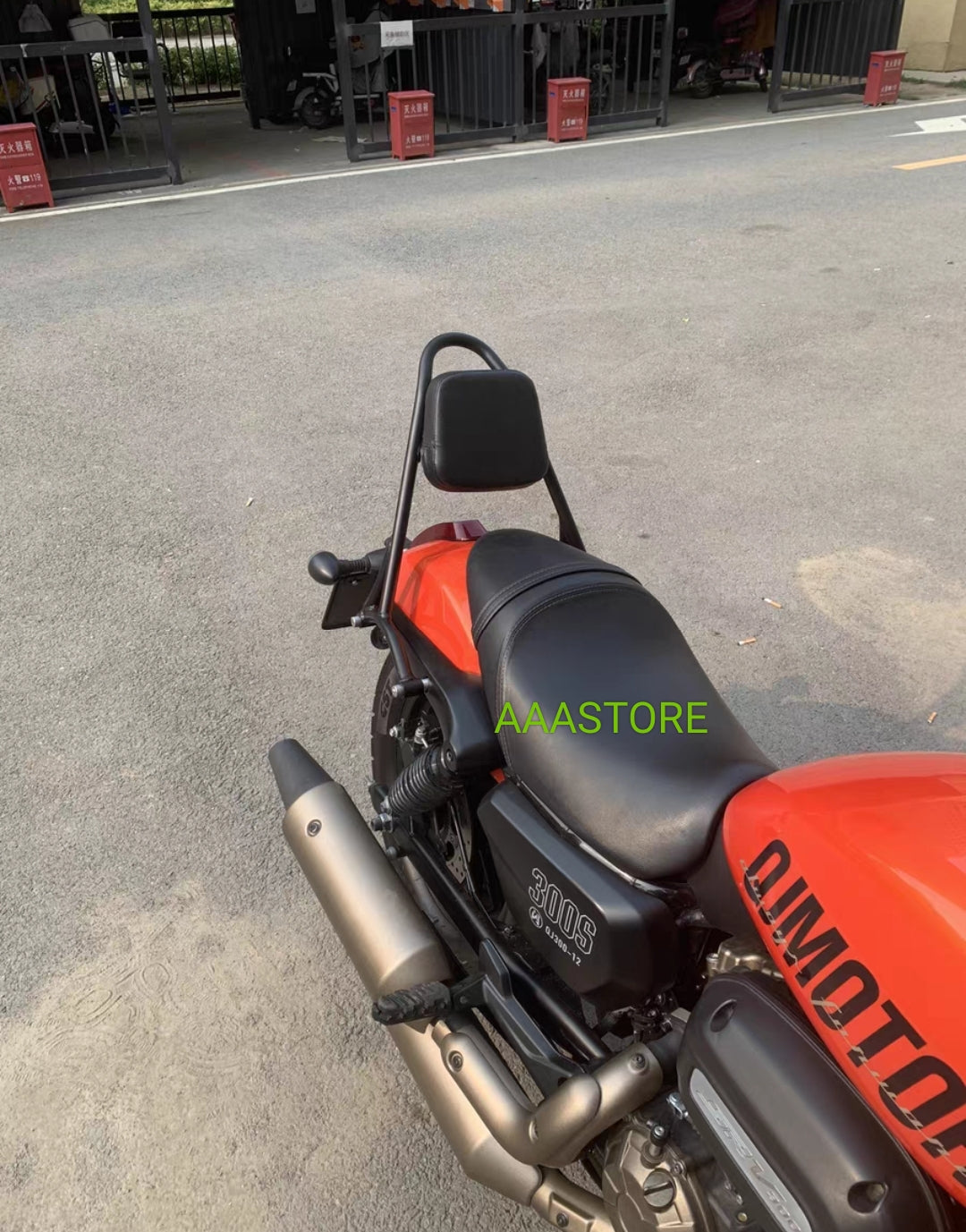 QJmoto SRV 250 backrest