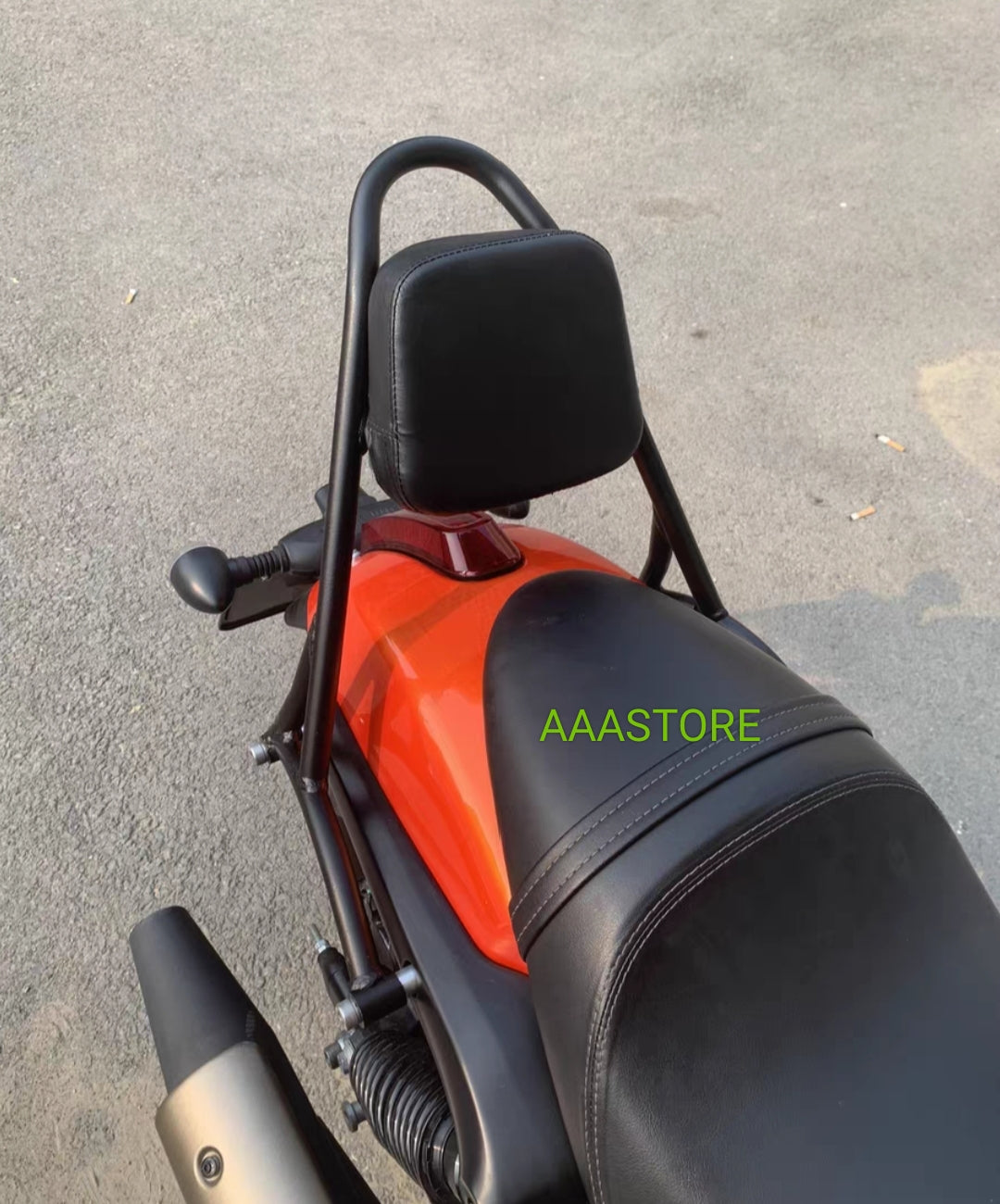QJmoto SRV 250 backrest