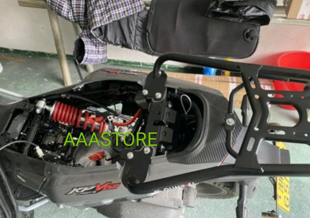 WMOTO Xtreme 150i luggage rack/backrest/Side box bracket